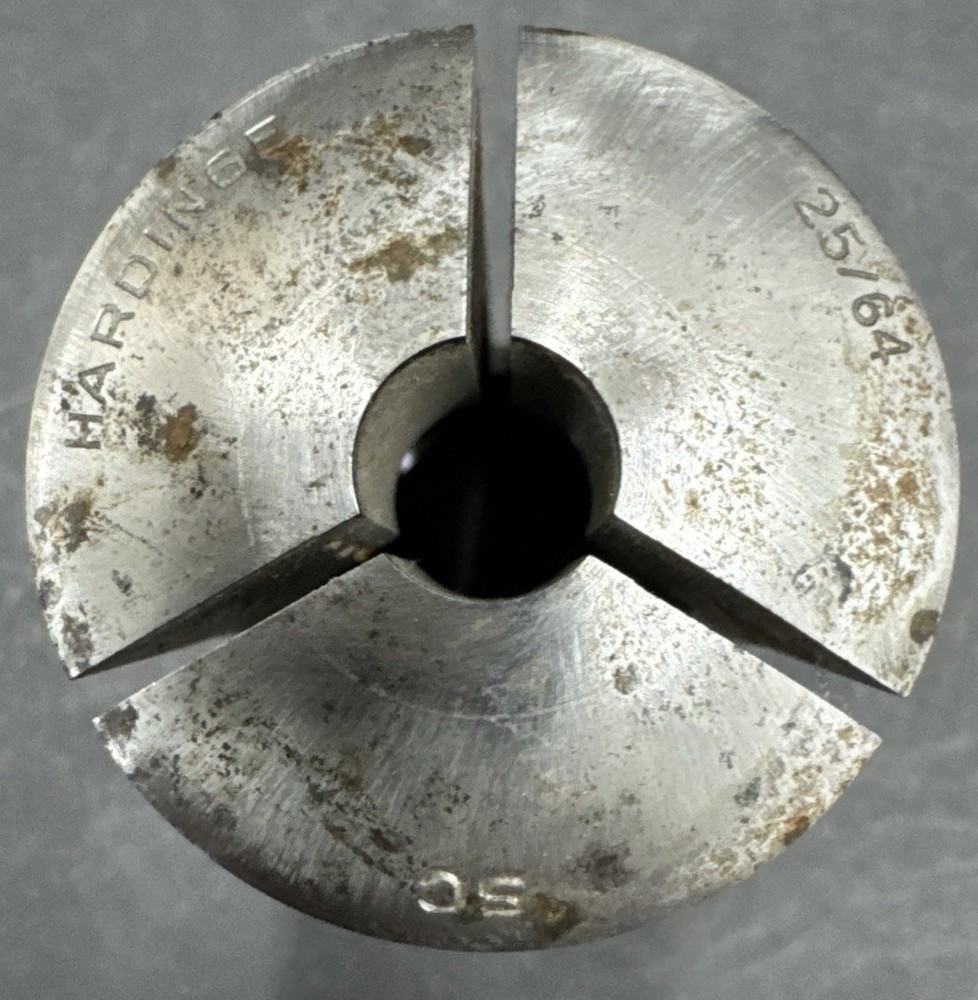 HARDINGE 5C COLLET with Internal Threads - 25/64”