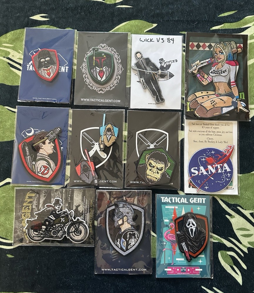 TACTICAL GENT PATCHES