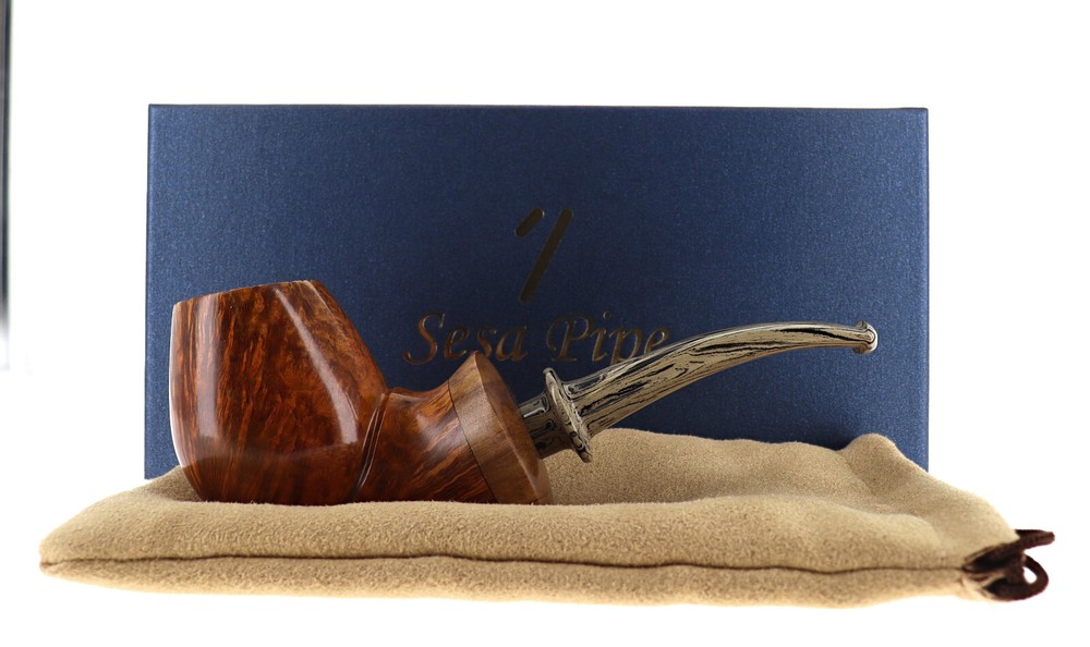 Pipe Sesa *** brown smooth shape chubby stand up freehand