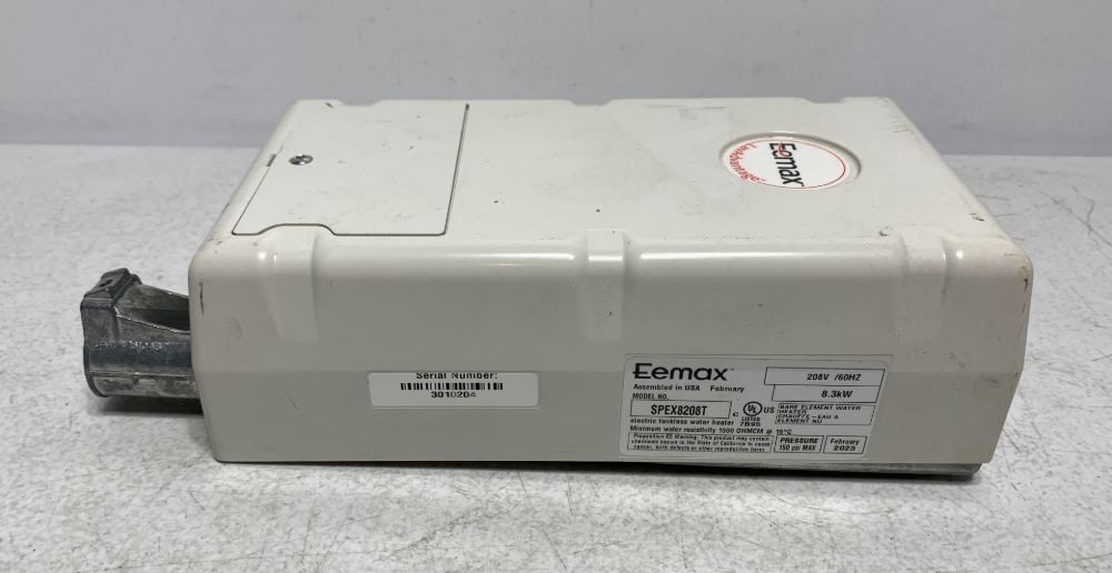 Eemax SPEX8208T Tankless Water Heater 8.3kW 208V