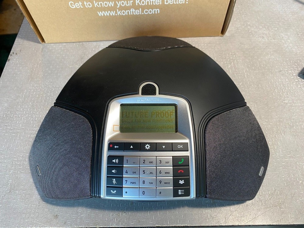Konftel 300 conference phone open box