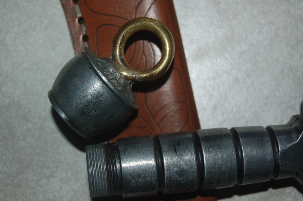 Survival Knife, Custom Hand-sewn Leather Sheath