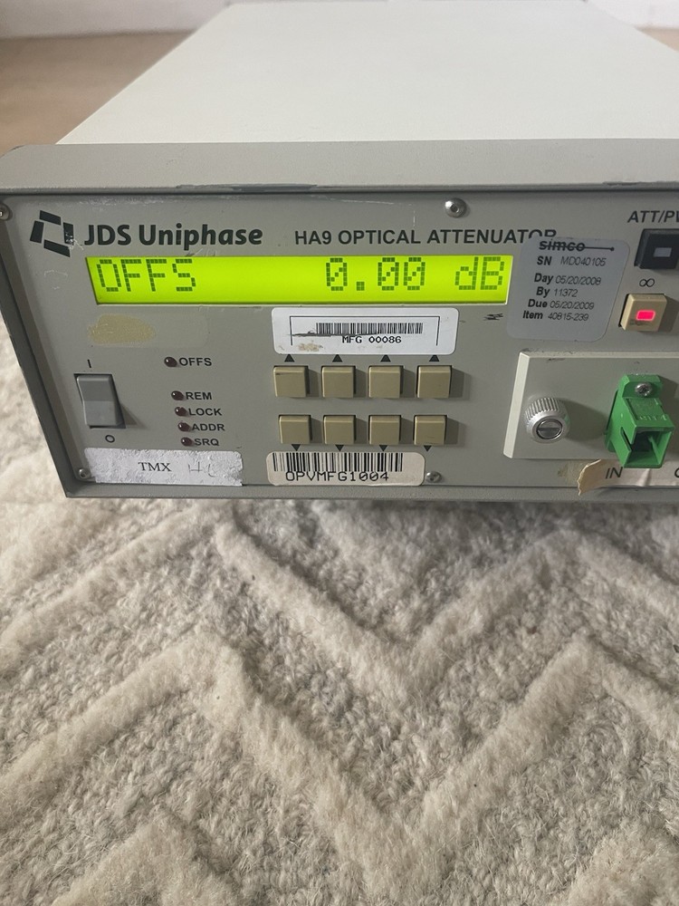 JDS Uniphase HA9 Programmable Optical Attenuator