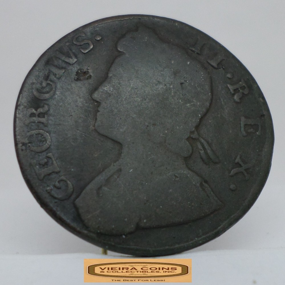1736 Great Britain Half Penny - #C57776NQ