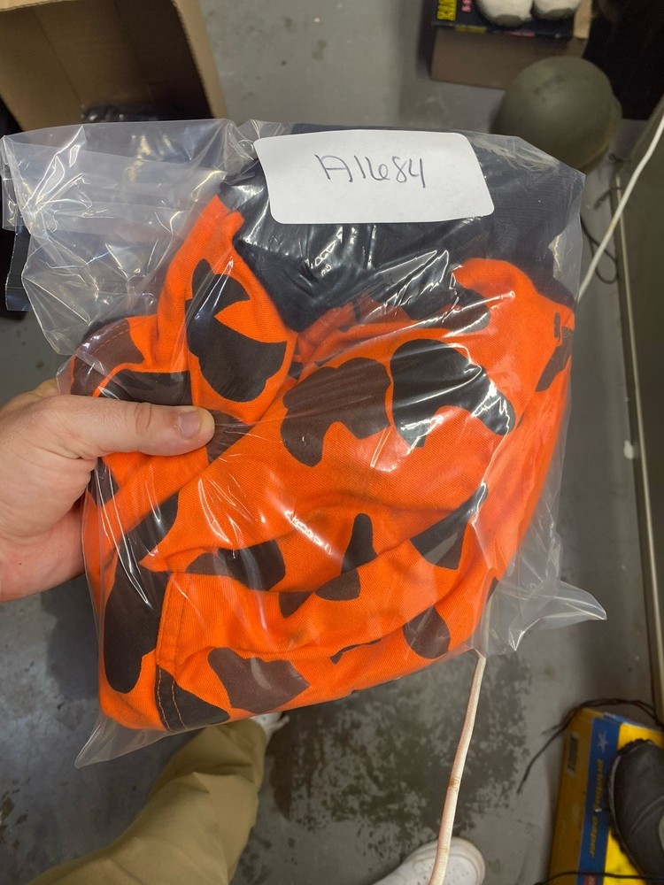Refrigiwear Orange Camouflage Gaiter
