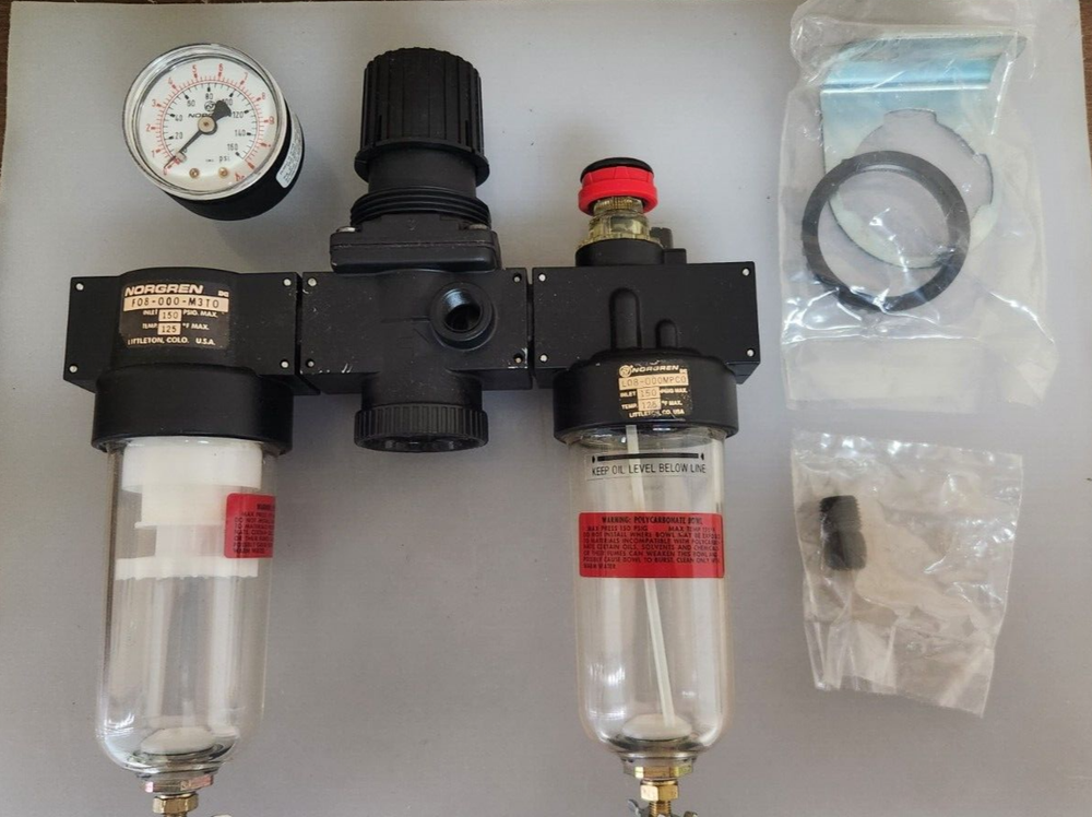NORGREN Air Regulator / Lubricator / filter Assembly