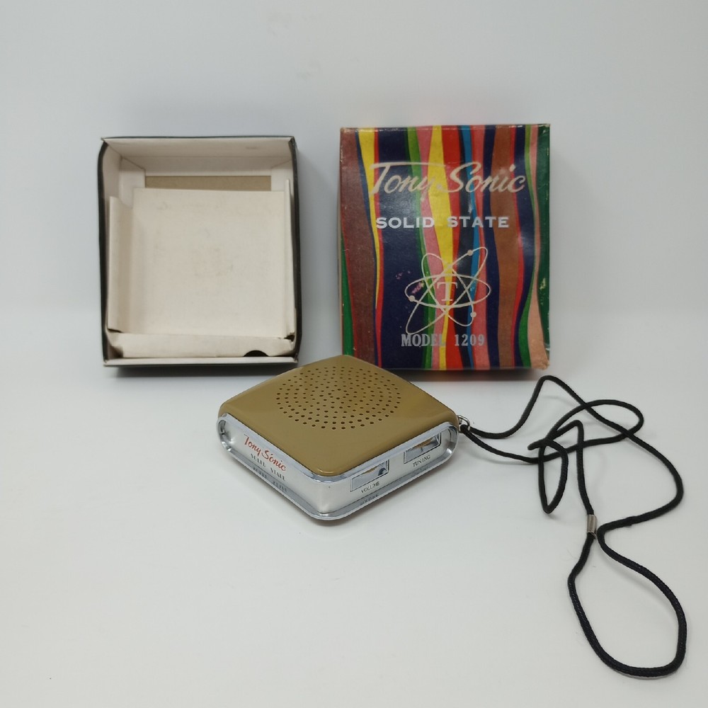 Vintage Tony Sonic Solid State Receiver Model 1209 With Original Box