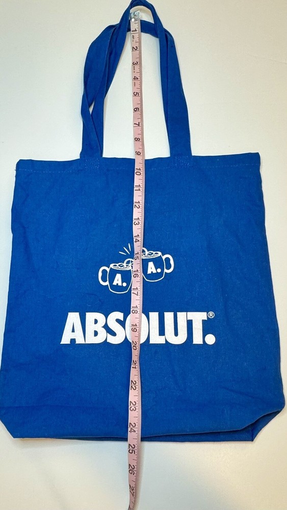 ABSOLUT VODKA BLUE PROMOTIONAL TOTE BAG