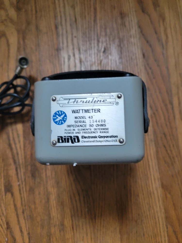 Bird Model 43 Thruline Wattmeter