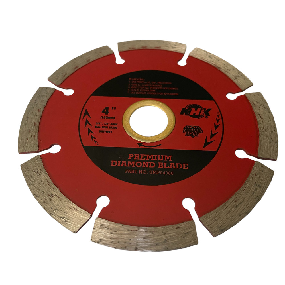 2 Pack 4-1/2" Diamond Saw Blade Premium Segmented Cut Concrete Brick Stone Block