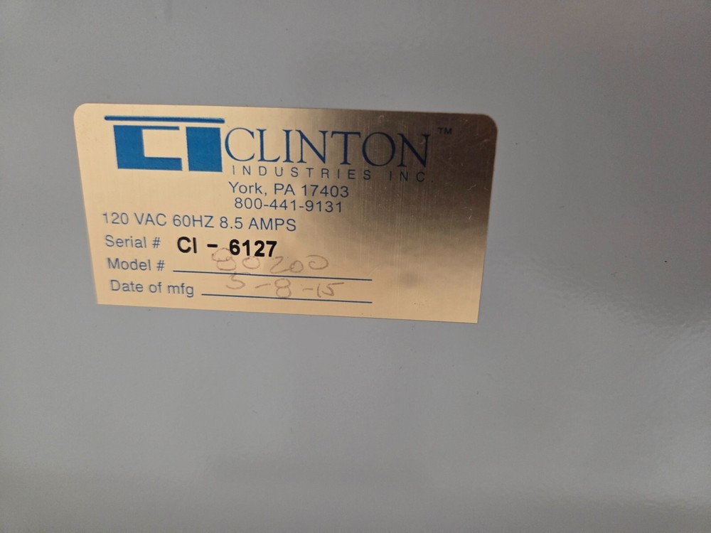 CLINTON Power Table with Adjustable Backrest and foot pedal