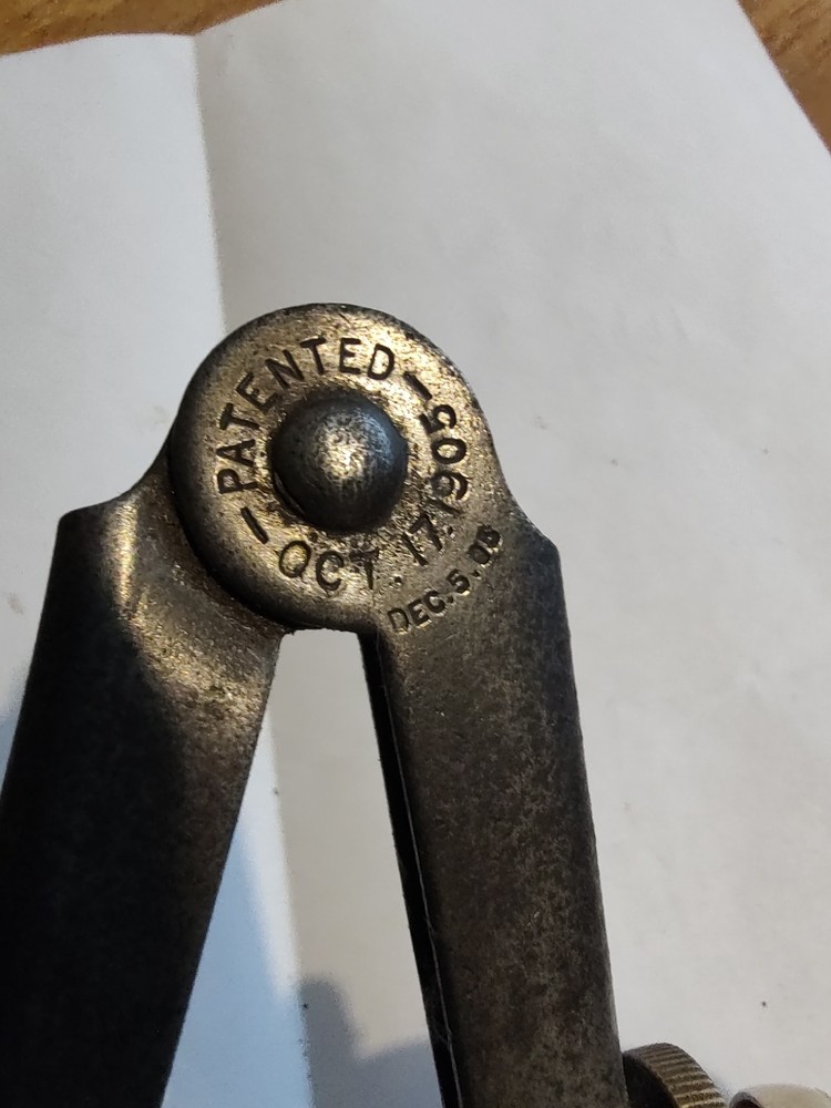 Antique W S Co compass New Haven CONN