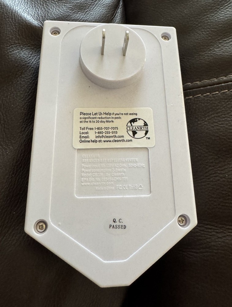 Cleanrth CB006 Advanced Ultrasonic Bat Repelling System - TESTED Working