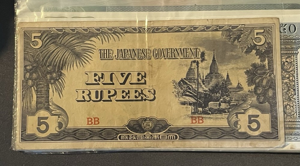 20 Different Asian Countries Bank Notes Banknotes In Sealed Package