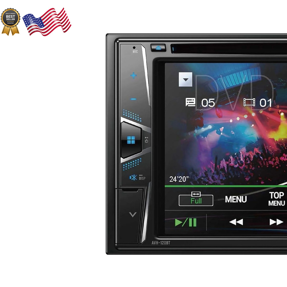PIONEER BLUETOOTH CAR STEREO Double Din 6.2" Touchscreen Android IOS Compatible