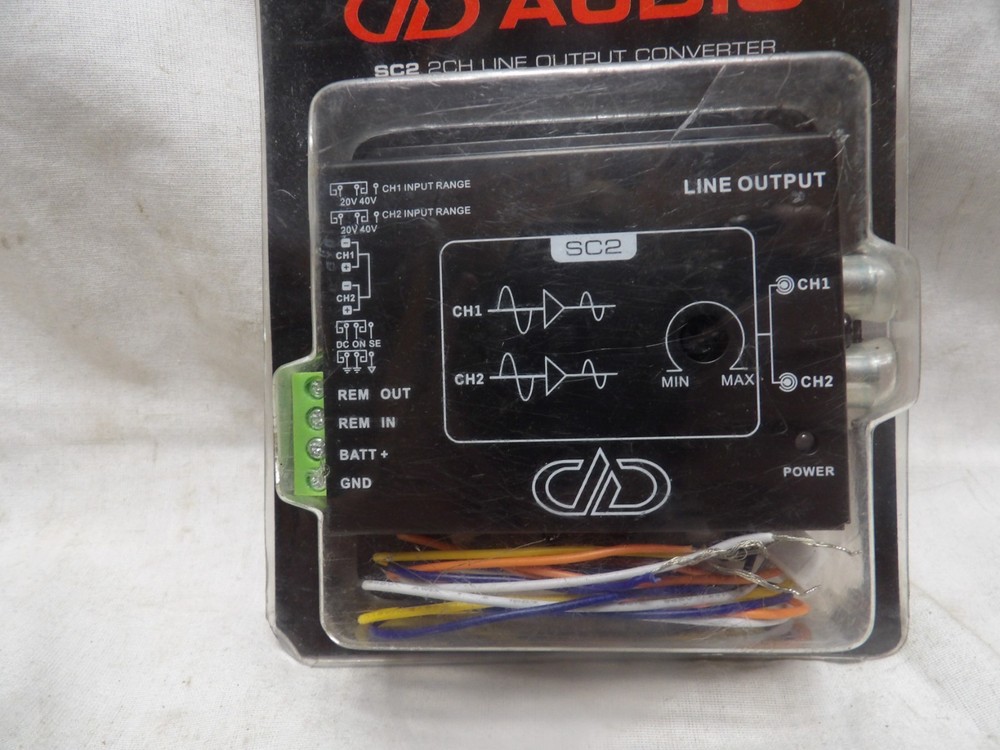 DD Audio SC2 2CH Line Output Converter
