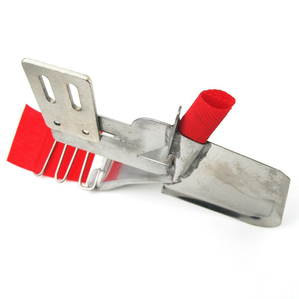 Sewing Machine Double Fold Clean Finish Top & Bottom Binding Binder Attachment