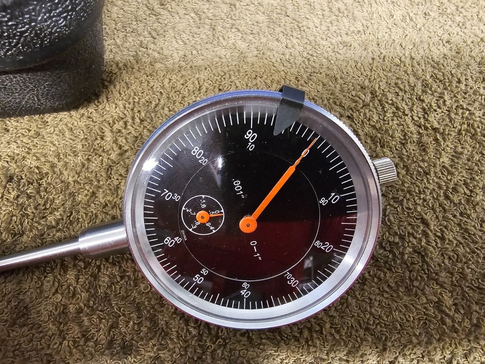0-1" Dial Indicator High Precision .001" Test Manual Machinist Fine Adjust Base