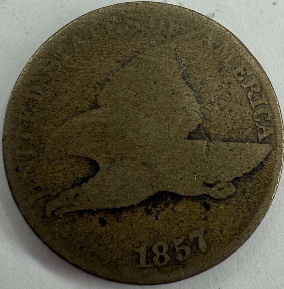 1857 Flying Eagle Cent Exact Coin Imaged #FLY86