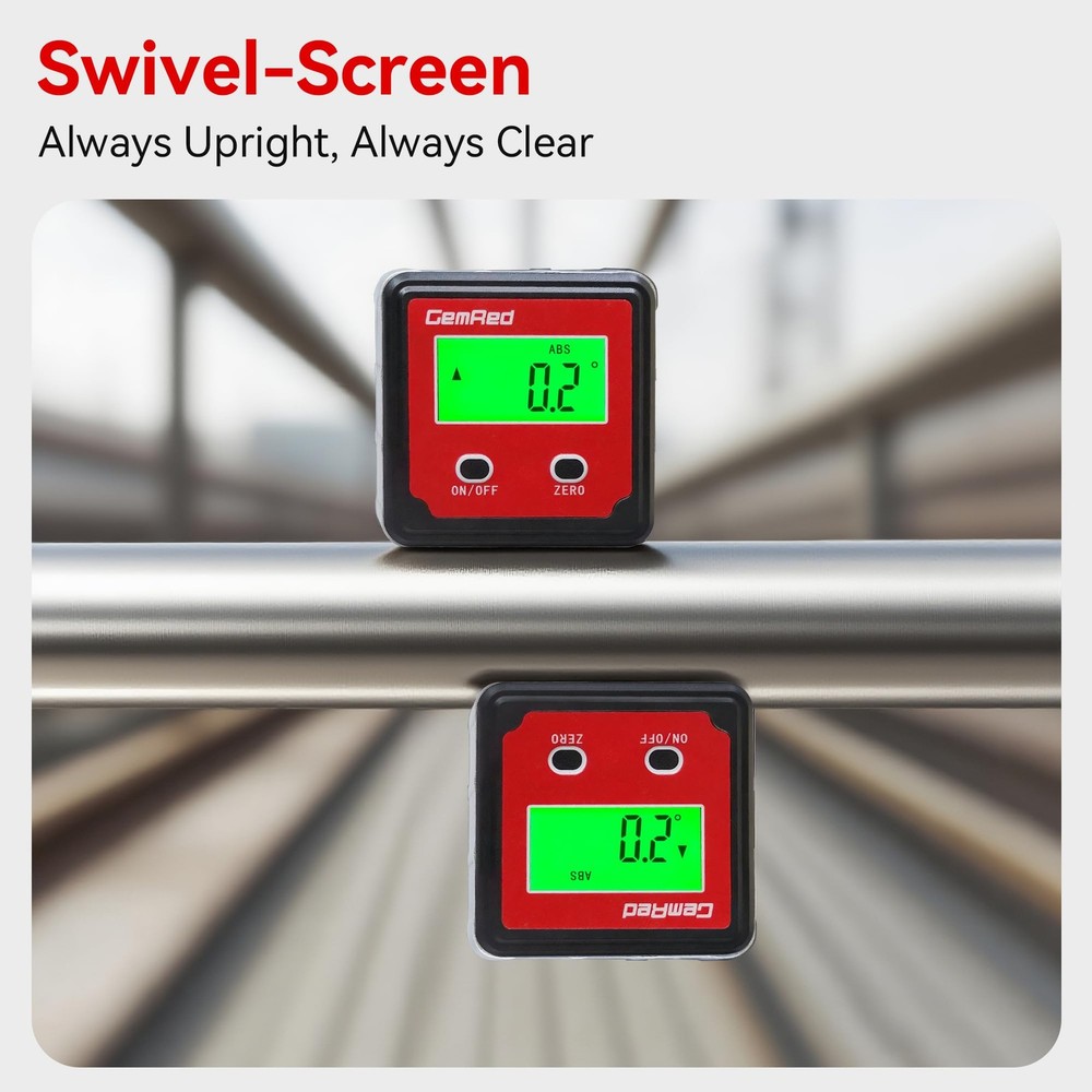 82412 Digital Angle Gauge (Green Backlight)