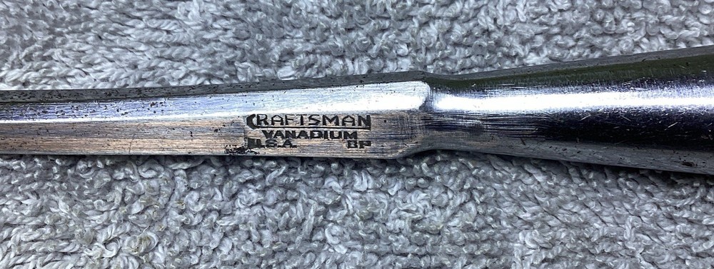 VTG. CRAFTSMAN 1/4” BEVELED EDGE SOCKET CHISEL