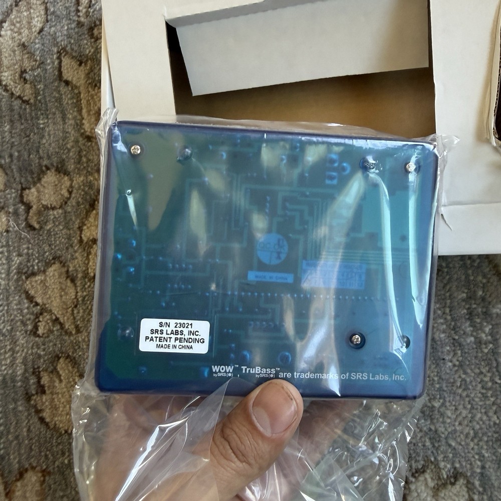 SRS Labs Wow Thing Trubass Audio Processor Never Used New Open Box Windows Mac