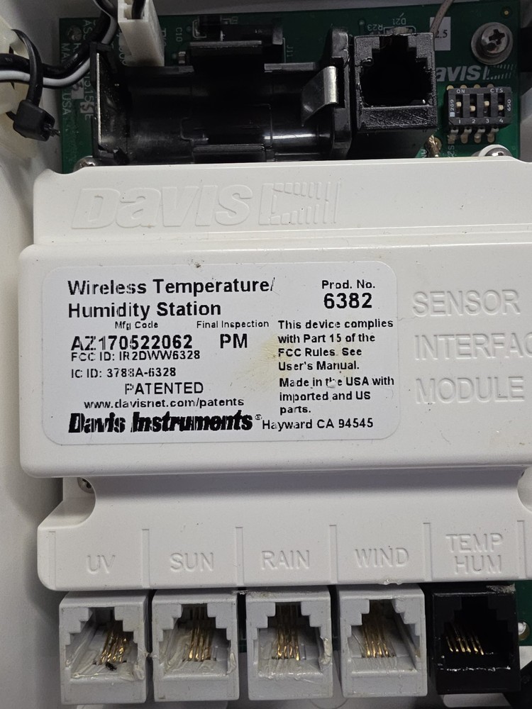 Davis Vantage Pro2 Wireless ISS Transmitter Console Board