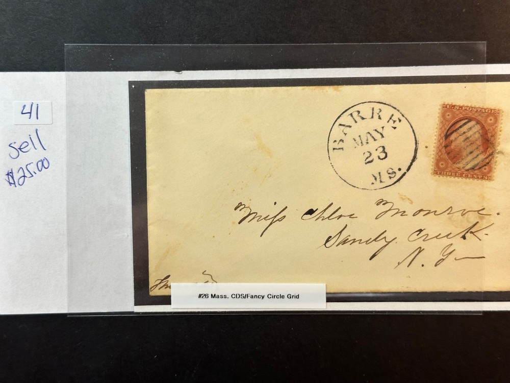 Scott # 26   Cover  2024 Scott Catalogue Value $
