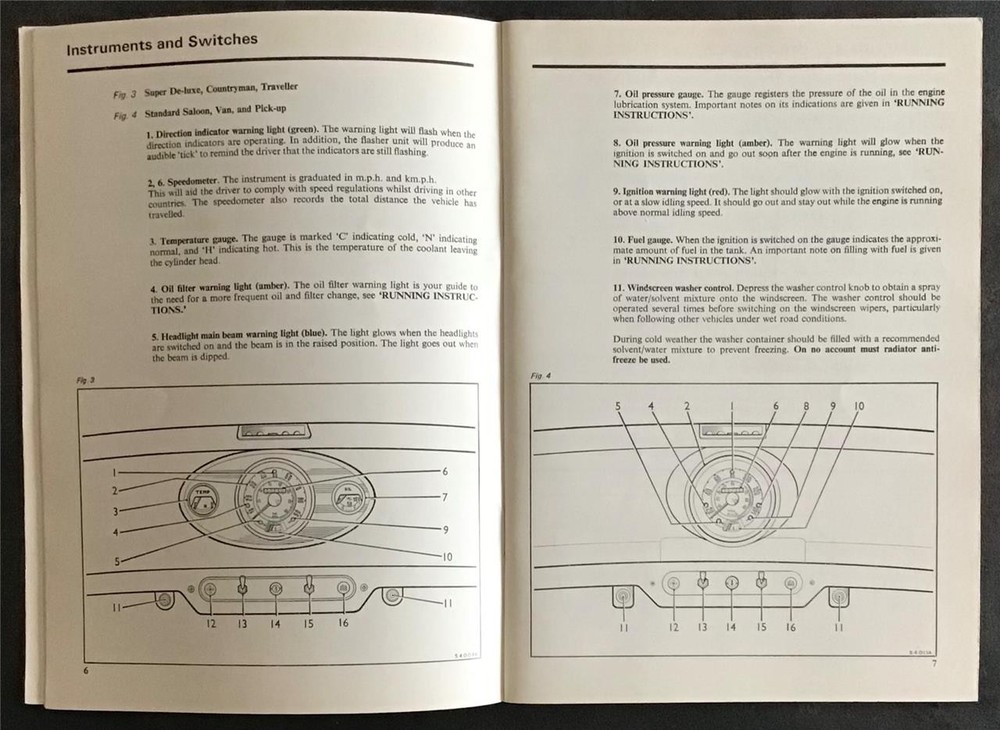 MINI Mark II Driver's Handbook DEC 1967 #AKD4992