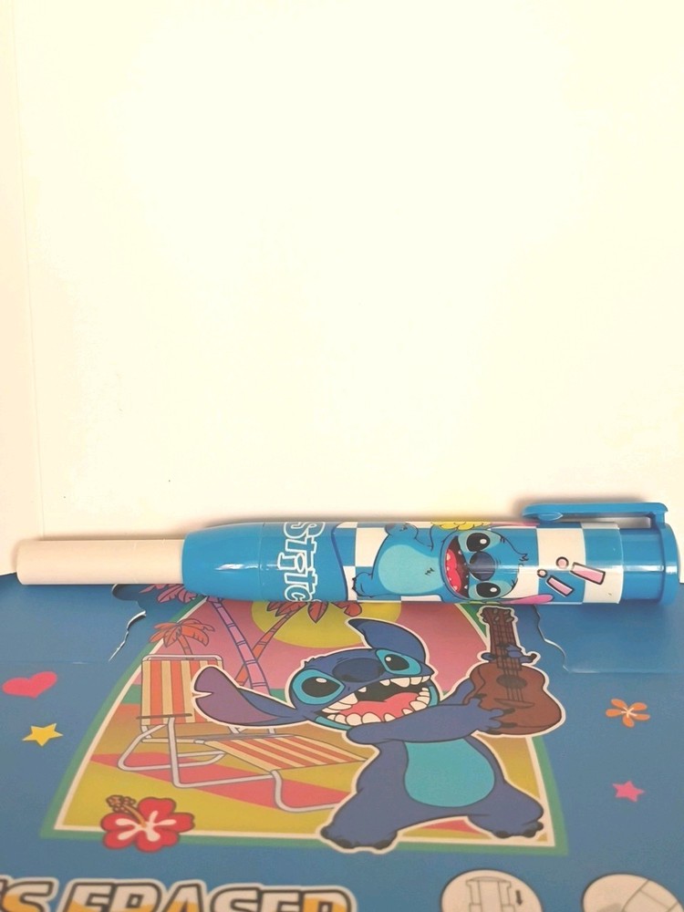 Set Of 3 Stitch Retractable Erasers