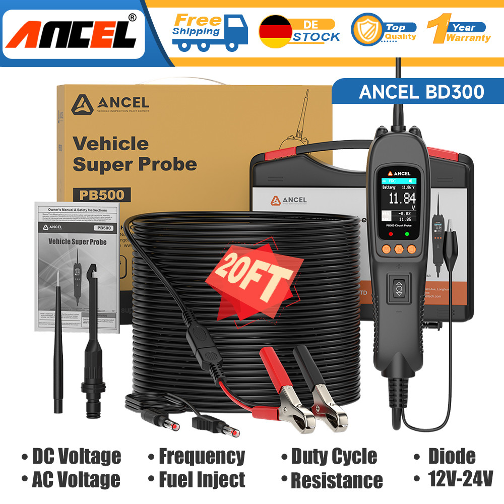 Circuit Power Probe Tester AC/DC Voltage Electrical System Test ANCEL PB500