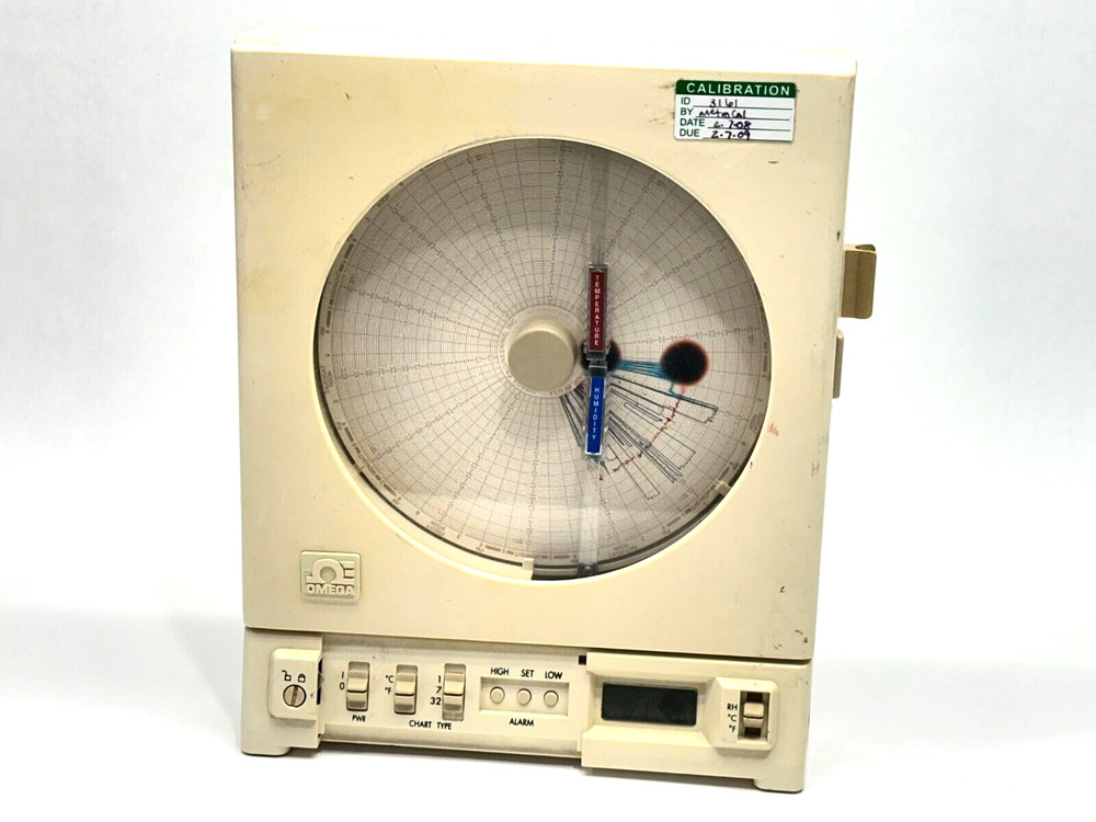Omega CT Temperature & Humidity Chart Recorder