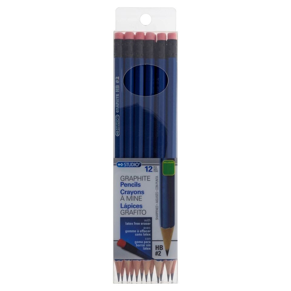 Studio Graphite Pencils HB#2 FREE SHIPPING