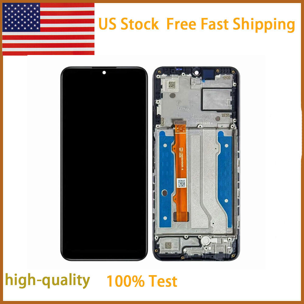 For Boost Mobile Summit 5G SN339D-SMT LCD Screen Display Touch Digitizer ± Frame