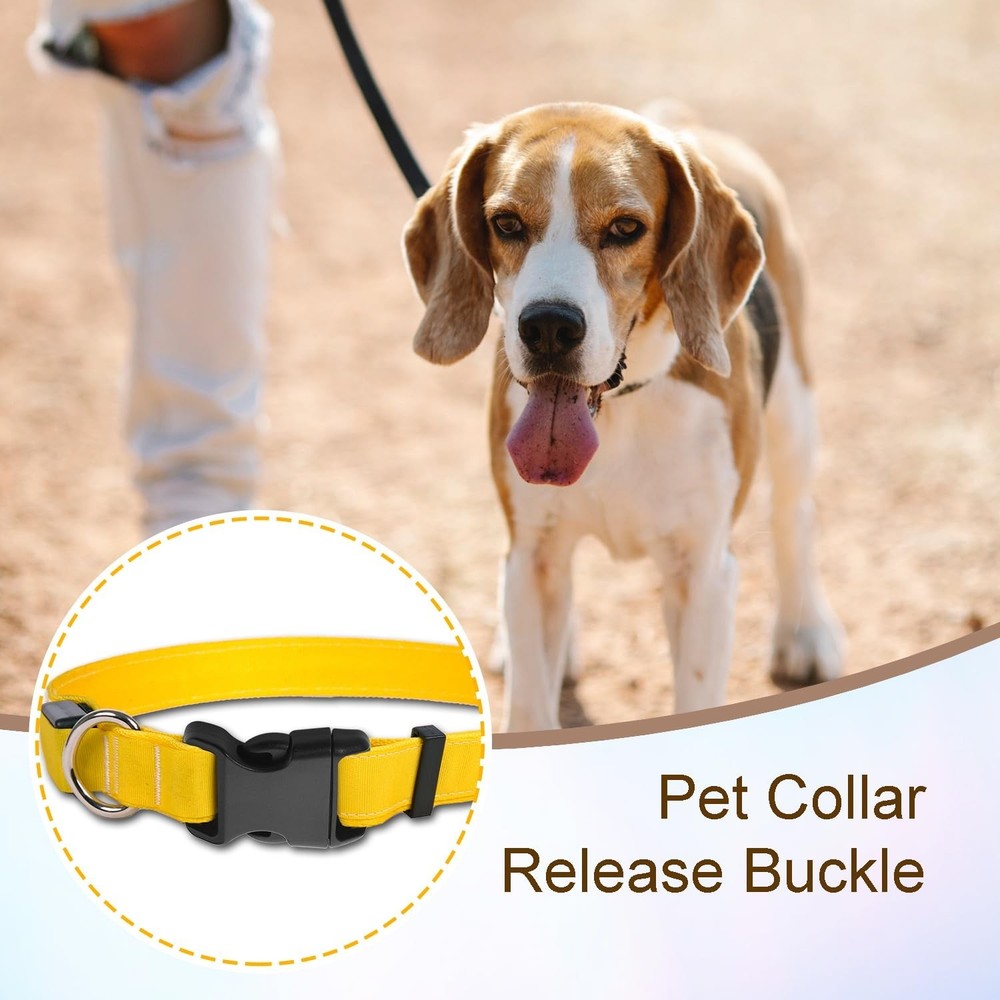 20Pack 1 Inch Curved Side Release Plastic Buckles for Backpack Strap, Paracor...