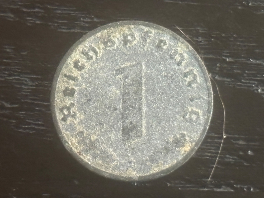 1942 German 1 Reichspfennig