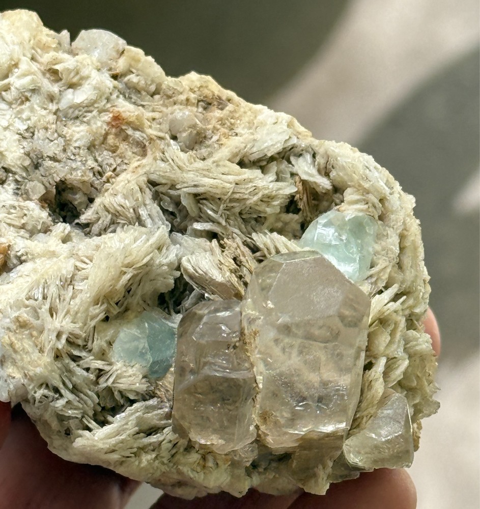 TOPAZ with Green FLUORITE
