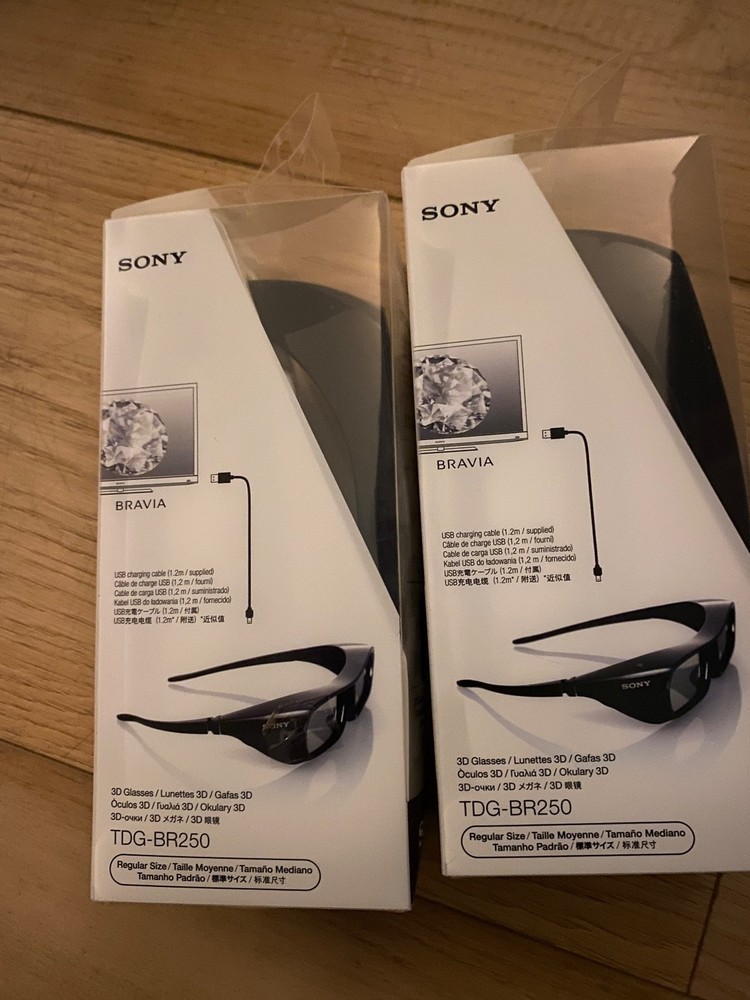 Sony TDG-BR250 Active 3D Glasses