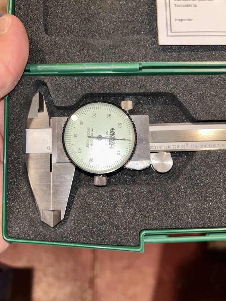 1311-6 Insize 6” Dial Caliper .001”