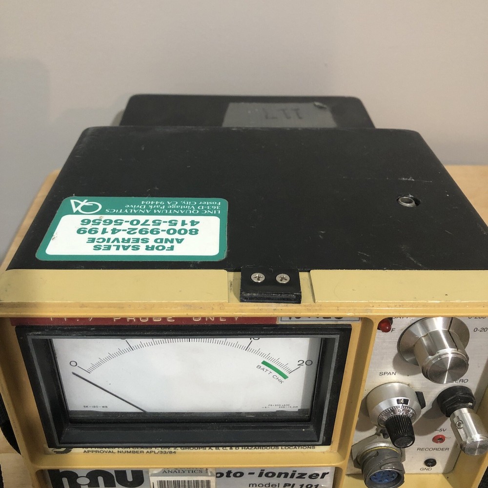 H-NU HNU Systems Inc Photo-Ionizer Analyzer Model PI-101 Untested AS IS