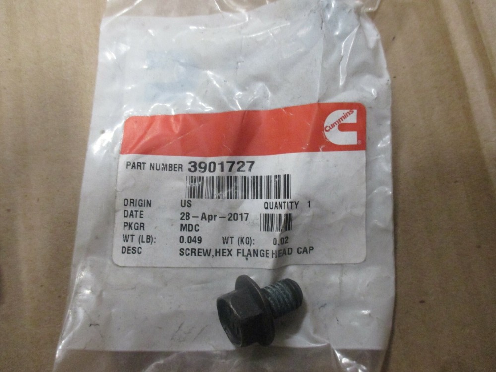 Cummins SCREW,HEX FLANGE HEAD CAP 3901727