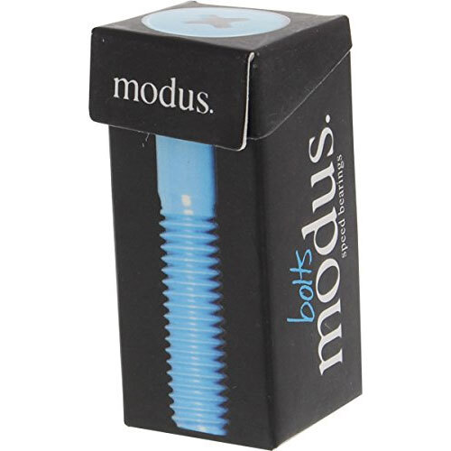 Modus Skateboard Hardware 1 1/2" Phillips Black/Blue with Mounting Nuts