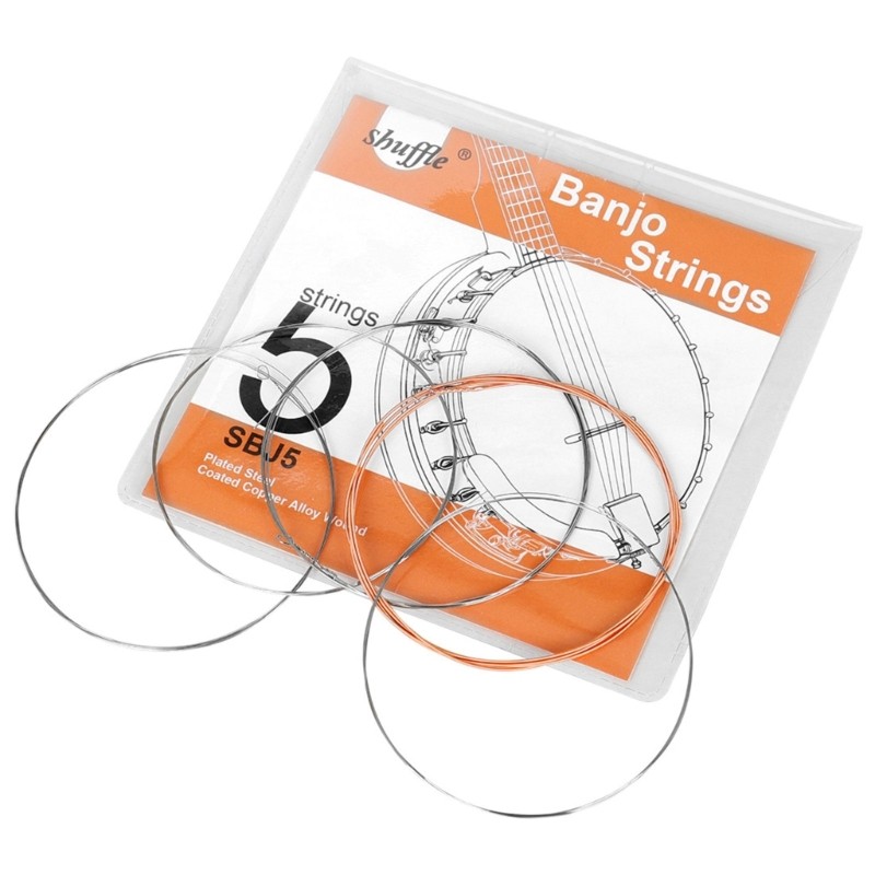 Professional 5 String Banjo Strings Musical Instrument Accessories Quick Install