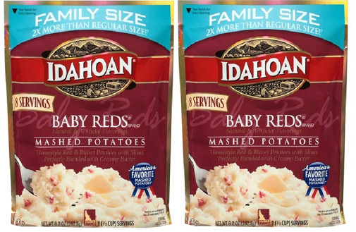 Idahoan Family Sized Mashed Potatoes Baby Reds 2 Pack