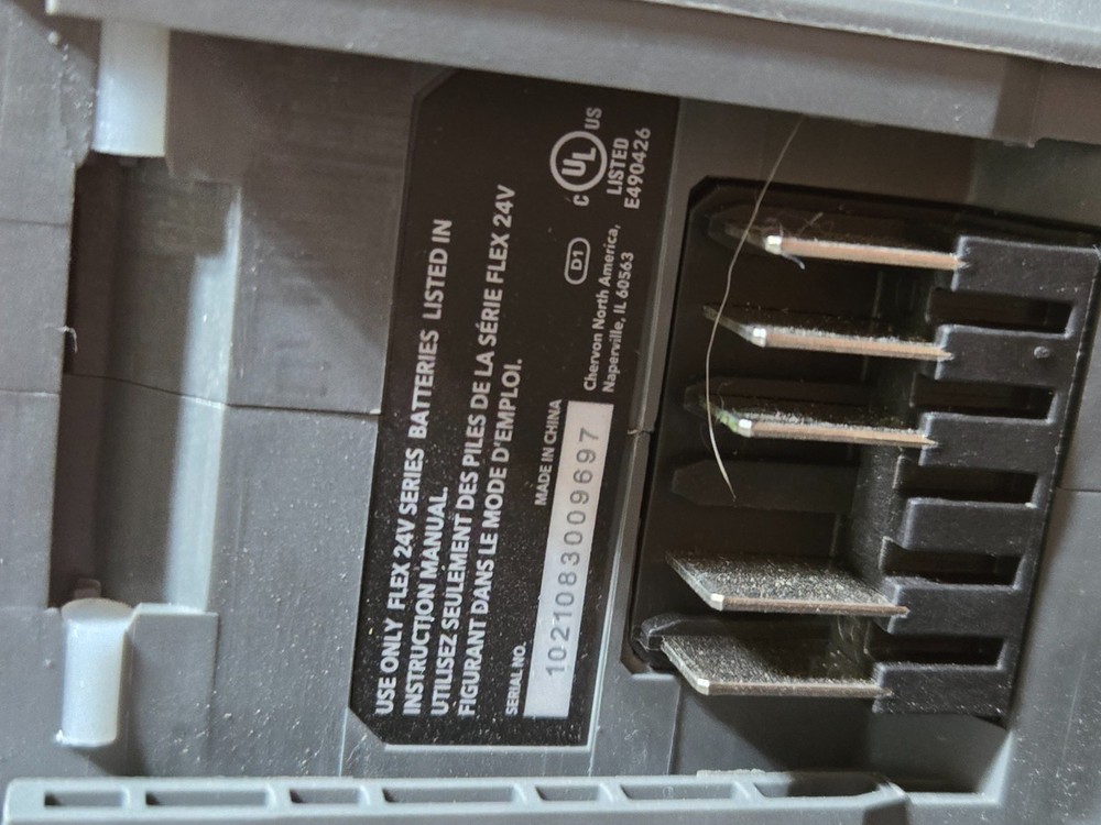 Flex FX3181-Z 24V 5" Fixed Speed Angle Grinder with Side Switch (Bare Tool)