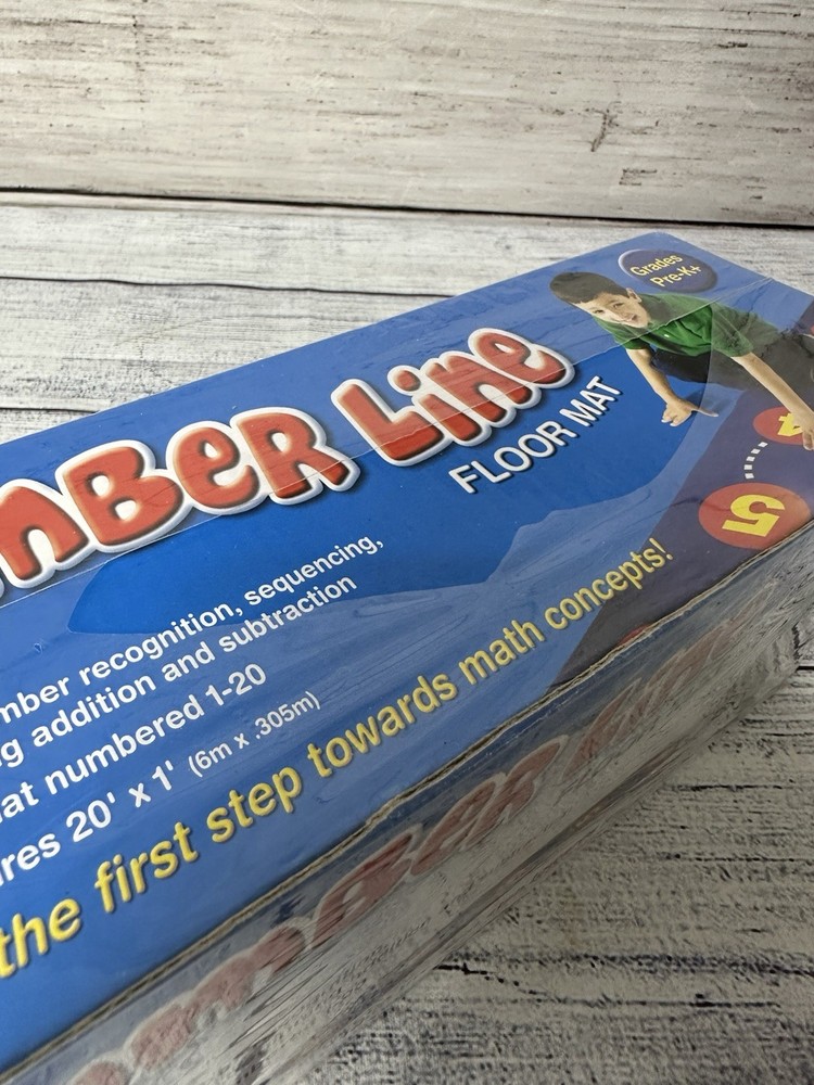Learning Resources Step-by-Step Number Line 1-20 - Sealed