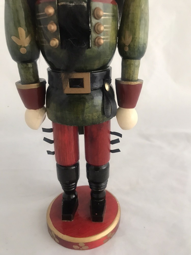 Spanish Soldier Handmade Wooden Nutcracker Christmas Decor