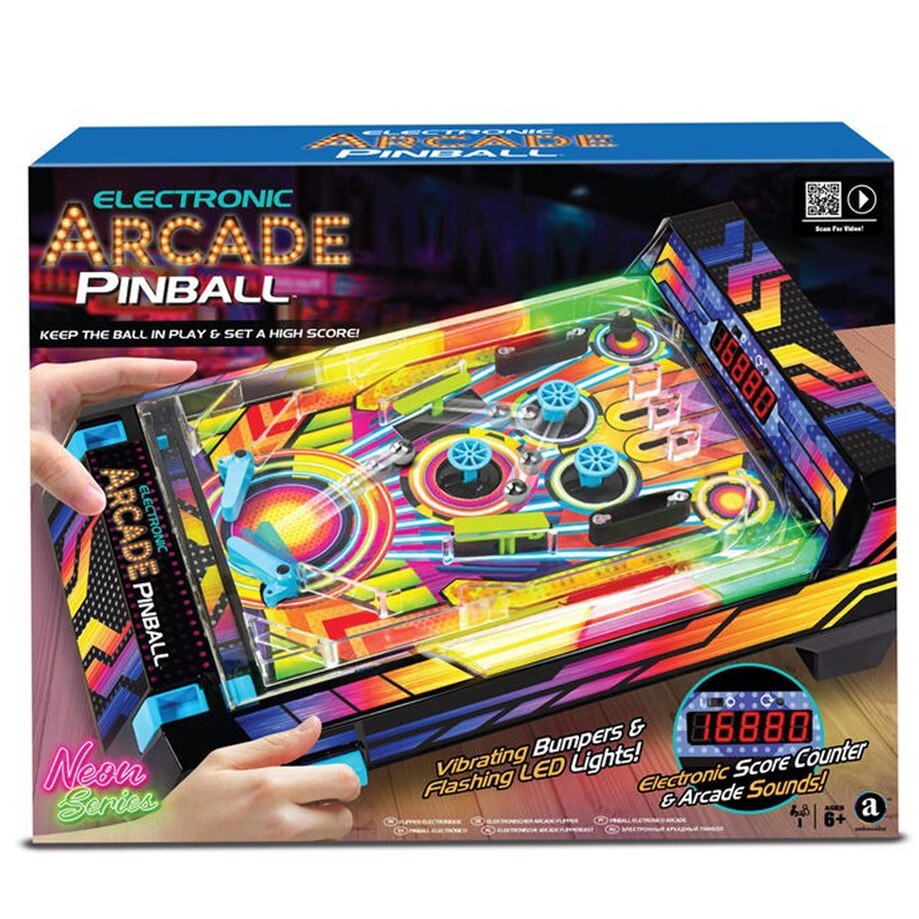ELECTRONIC ARCADE PINBALL NEON SERIES NEW
