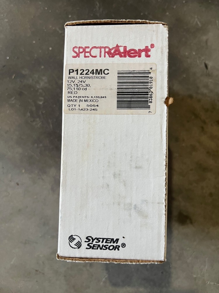 System Sensor SpectrAlert P1224MC Horn Strobe