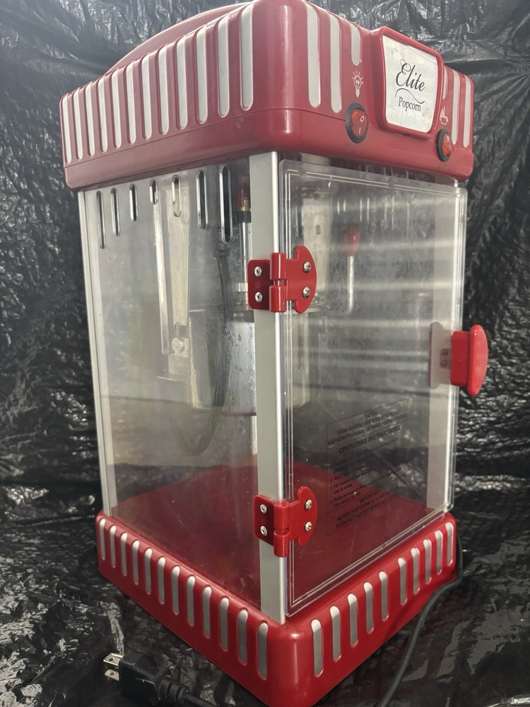 Elite Classic Tabletop Kettle Popcorn Maker